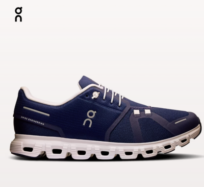 Zapatillas ON CLOUD 6 MIDNIGHT/WHITE